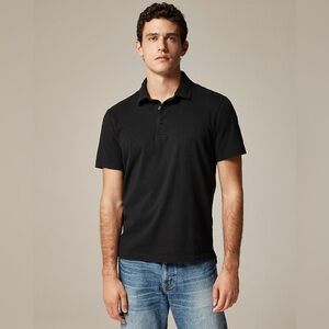 J. Crew Men's Black Polo Shirt